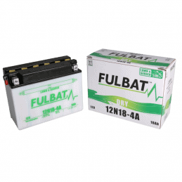 Batería separada de ácido 12N18-4A (suministrada) 12V 18,9 Ah 205-90-162 FULBAT - FULBAT - Batería y celda - Jardinaffaires 