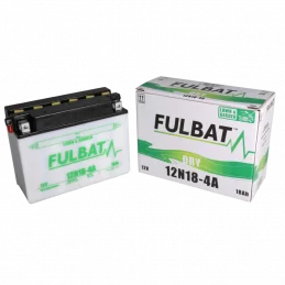 Batterie 12N18-4A acide séparé (fourni) 12V 18.9 Ah 205-90-162 FULBAT - FULBAT - Batterie et pile - Jardin Affaires 