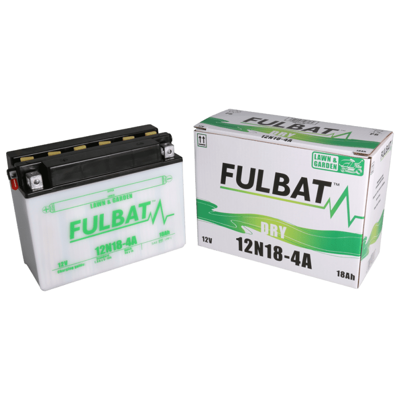 Bateria de ácido 12N18-4A separada (fornecida) 12V 18,9 Ah 205-90-162 FULBAT