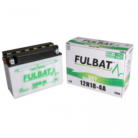 Bateria separada de ácido 12N18-4A (fornecida) 12V 18,9 Ah 205-90-162 FULBAT - FULBAT - Bateria e célula - Jardinaffaires 