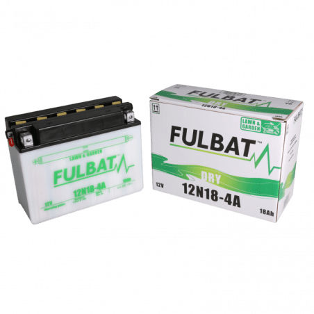 Bateria de ácido 12N18-4A separada (fornecida) 12V 18,9 Ah 205-90-162 FULBAT