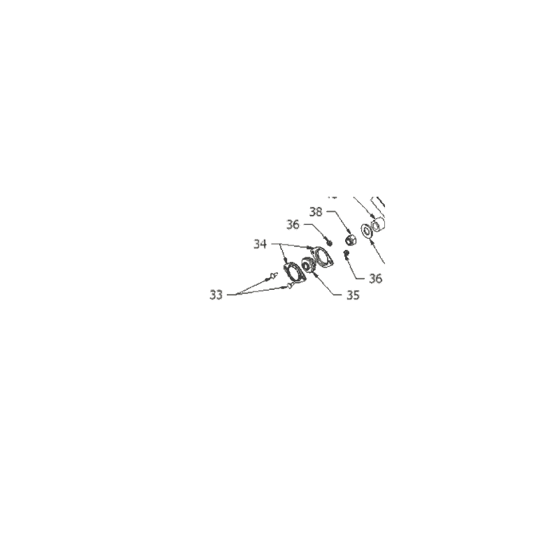 Brida de rodamiento Dorigny Dormak 7018325