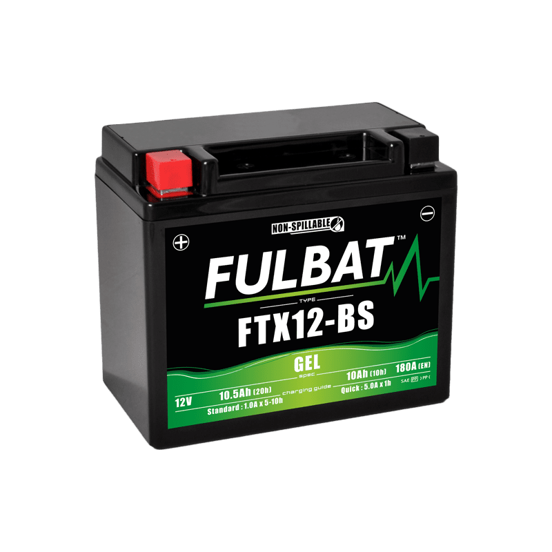 Bateria FTX12-BS GEL Fulbat 550922 12V e 10,5Ah