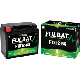 Bateria FTX12-BS GEL Fulbat 550922 12V e 10,5Ah - FULBAT - Baterias e baterias - Jardinaffaires 