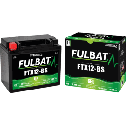 Batteria FTX12-BS GEL Fulbat 550922 12V e 10,5Ah - FULBAT - Pile e accumulatori - Jardinaffaires 