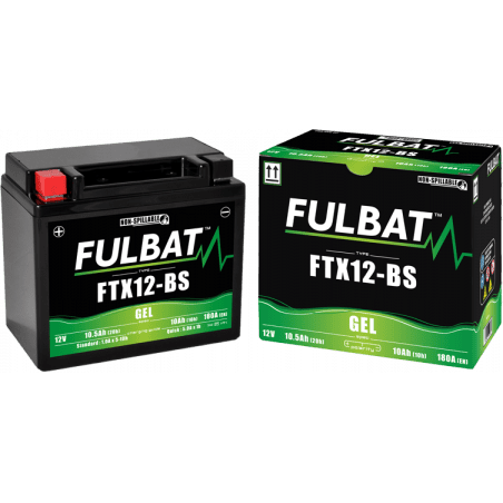 Batteria FTX12-BS GEL Fulbat 550922 12V e 10,5Ah