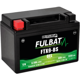 Bateria FTX9-BS GEL Fulbat 550921 12V e 8,4Ah - FULBAT - Baterias e baterias - Jardinaffaires 