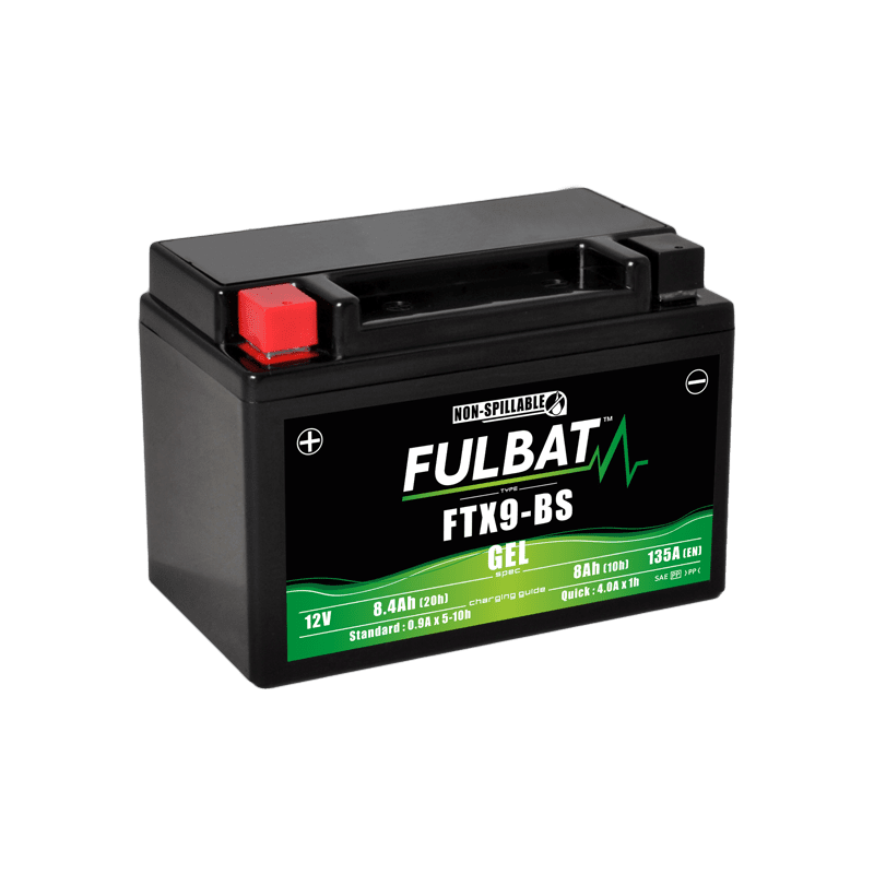 Bateria FTX9-BS GEL Fulbat 550921 12V e 8,4Ah