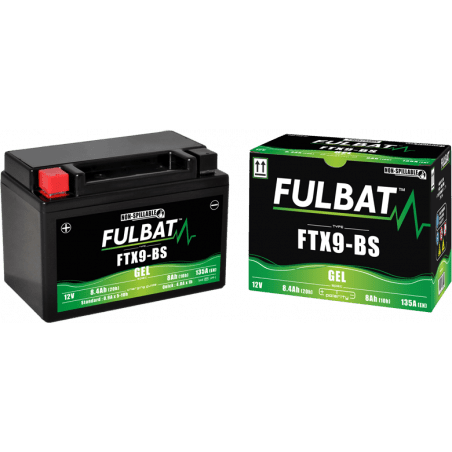 Batterie FTX9-BS GEL Fulbat 550921 12V et 8.4Ah