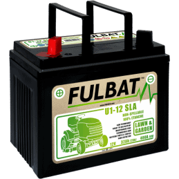 U1-12 SLA 32 Ah estanco, listo para usar con mangos FULBAT - FULBAT - Baterías y celdas - Jardinaffaires 