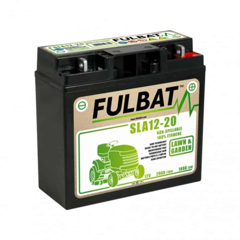 Accu voor zitmaaier SLA 12-20 Fulbat 550879 20Ah en 12V Accu voor zitmaaier SLA 12-20 Fulbat 550879 20Ah en 12V