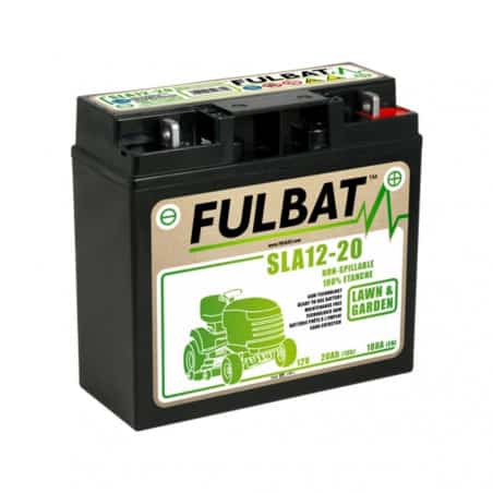 Batterie pour autoportée SLA 12-20 Fulbat 550879 20Ah et 12V - FULBAT - Batterie - Jardin Affaires