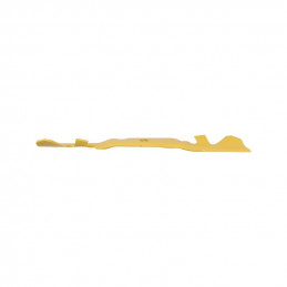 Lame mulching jaune  MTD 742-05052-X -  Long. 43 cm - MTD - Lame de tondeuse - Jardin Affaires 