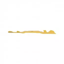 Lame mulching jaune MTD 742-05052-X - Long. 43 cm - MTD - Lame de tondeuse - Jardin Affaires 