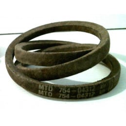Courroie MTD 754-04312 - Long ext. 74,2 cm - MTD - Courroie tondeuse - Jardin Affaires