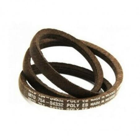Courroie MTD 754-04332 - Long. ext. 77,9 cm - MTD - Courroie tondeuse - Jardin Affaires