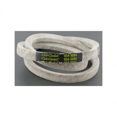 Conjunto de 2 correias de tomada de força MTD 754-3084 - Longas. ramal. 95,6 cm - MTD - Cinto original - Garden Affairs 
