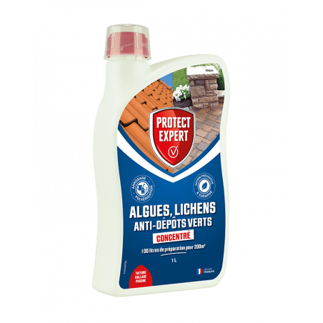 Algues, Lichens et Anti-dépôts verts Protect Expert Dimanin 1L - Protect Expert - Entretenir le jardin - Jardin Affaires 