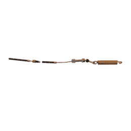 Câble d'embrayage tracteur tondeuse GGP, Castelgarden, TC102, TC122, 82004606/0,182004606/1 - DS - Câble, ressort, tige, collier