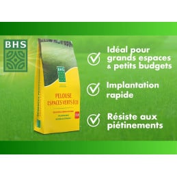 Espaço verde gramado BHS GEVE5 5kg - BHS - Manutenção do jardim - Jardinaffaires 