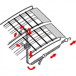 2 x Rampe de chargement en aluminium pliable - 600kg - 229 x 28 cm - DS - Accessoires tondeuse autoportée - Jardin Affaires