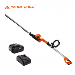 Yard Force LHC41A Akku-Heckenschere – CR20 256 cm – 20 V 2,0 Ah – Yard Force – Stangen-Heckenschere – Gartengeschäft