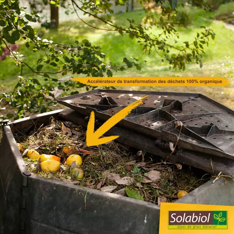 Activateur de compost bio Solabiol 900G SOACTI900