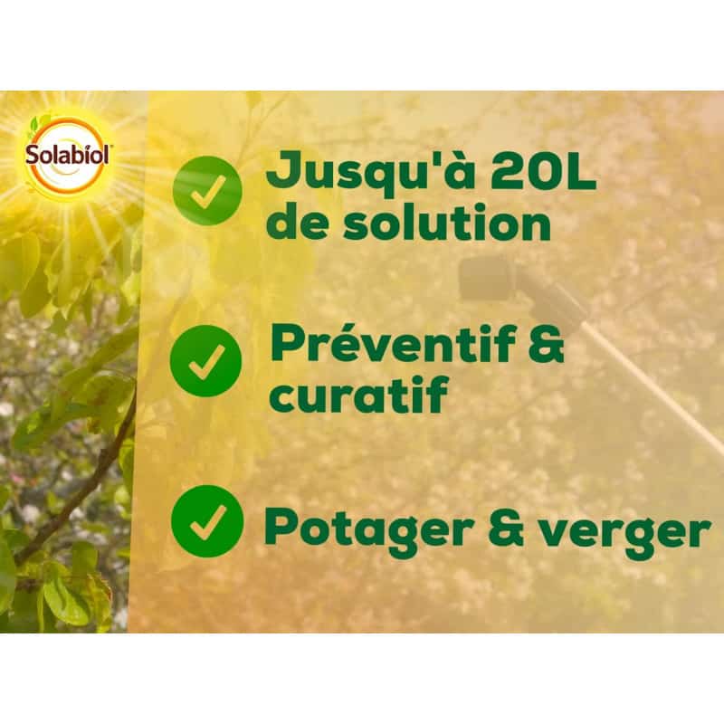 BordeauxMischung Gemüsegarten Obstgarten SOLABIOL 800G SOBB20800