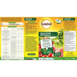 Solabiol insecticida orgánico 25g - Solabiol - Mantener el jardín - Jardinaffaires
