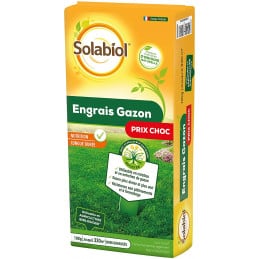 Abono para césped de larga duración Solabiol 10KG - Solabiol - Mantenimiento del jardín - Jardinaffaires
