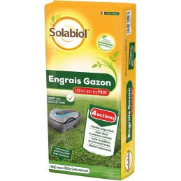 Abono para césped orgánico profesional Solabiol 10KG - Solabiol - Mantenimiento del jardín - Jardinaffaires