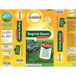 Abono para césped orgánico profesional Solabiol 10KG - Solabiol - Mantenimiento del jardín - Jardinaffaires