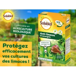 Anti limaces et escargots bio Solabiol 750G - SOLABIOL - Pièges anti-nuisibles - Jardin Affaires