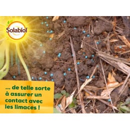 Anti limaces et escargots bio Solabiol 750G - Solabiol - Pièges anti-nuisibles - Jardin Affaires 