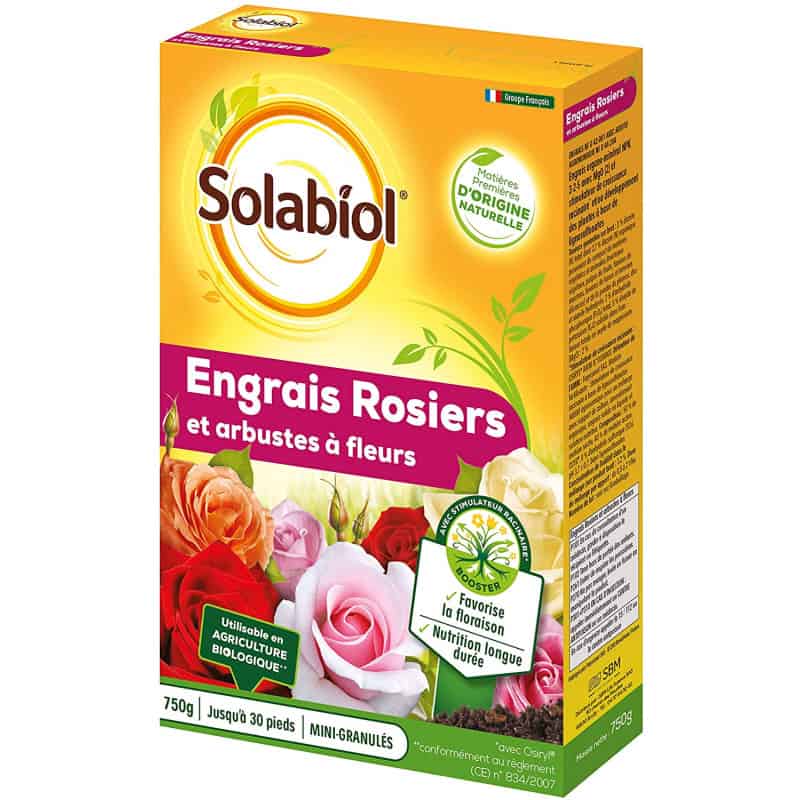 Engrais Bio Rosiers et Arbustes Solabiol SOROSY15 1.5 kg 3561562905914