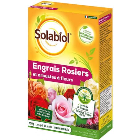 Engrais Bio Rosiers et Arbustes Solabiol SOROSY15 1.5 kg