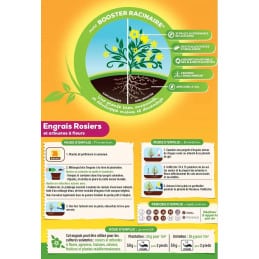 Adubo Orgânico para Rosas e Arbustos Solabiol SOROSY15 1,5 kg - Solabiol - Manutenção do jardim - Jardinaffaires