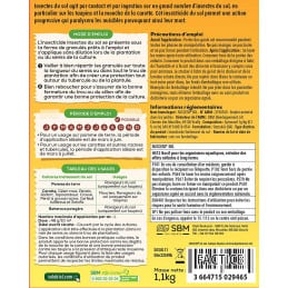 Insectes du sol Solabiol SOSOL11 1.1 kg - SOLABIOL - Pièges anti-nuisibles - Jardin Affaires