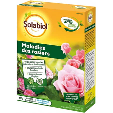 Fungizid Rosenkrankheiten Solabiol SOTHIO400 400g - Solabiol - Den Garten pflegen - Jardinaffaires