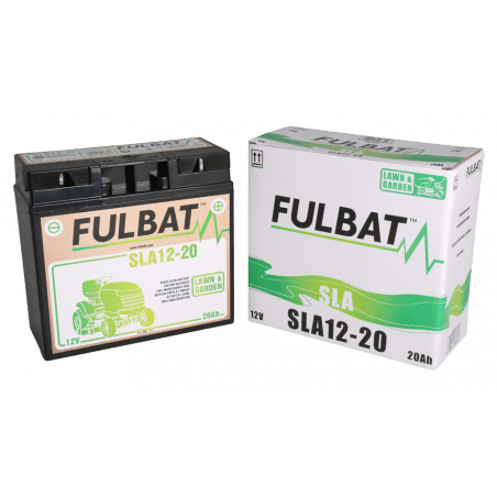 Batterie AMZ pour autoportée SLA 12-20 Fulbat 550879 20Ah et 12V