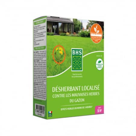 Désherbant gazon BHS 112,5ml surface 50 m² - BHS - Entretenir le jardin - Jardin Affaires 