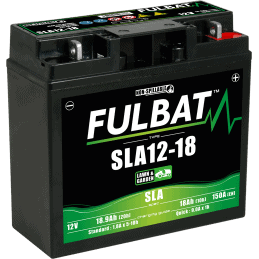 BATTERIE SLA 12-18 ETANCHE 12V 21.1 Ah 182-77-168 - / + - FULBAT - Batterie et pile - Jardin Affaires 