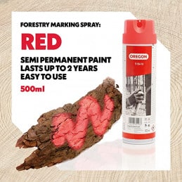 OREGON red marking paint 519410 - OREGON - Equipment & Roads - Garden Business 