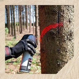 OREGON red marking paint 519410 - OREGON - Equipment & Roads - Garden Business 