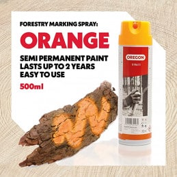 Peinture de marquage orange OREGON 519413 - OREGON - Equipement & Voirie - Jardin Affaires 