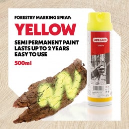 Yellow marking paint Oregon 519414 - OREGON - Equipment & Roads - Garden Business 