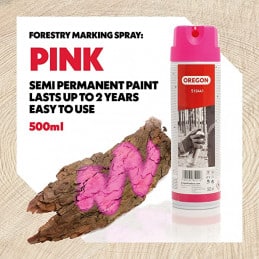 Peinture de marquage rose OREGON 519441 - OREGON - Equipement & Voirie - Jardin Affaires