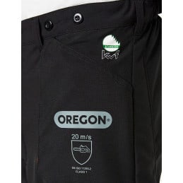 Pantalon de sécurité YUKON pour tronçonneuse - OREGON - Vêtement de travail - Jardin Affaires 