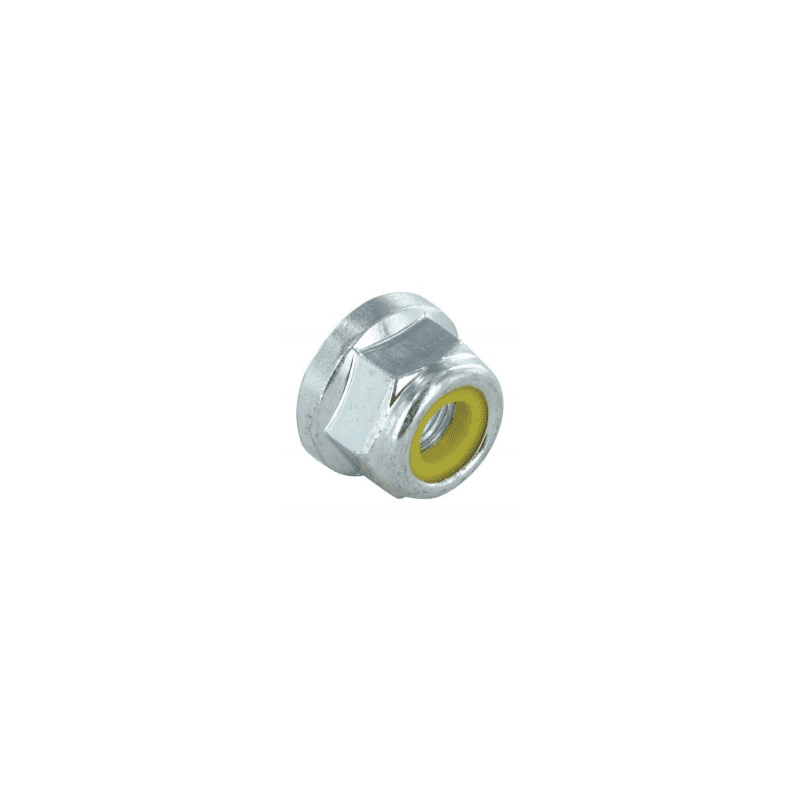 Dado flangiato M10x1 sinistrorso