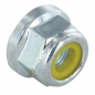 Dado flangiato M10x1 sinistrorso